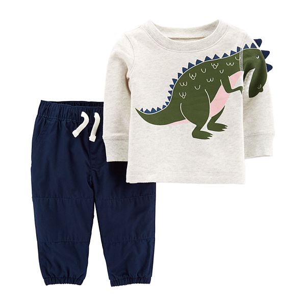 Baby Boy Carter's Dinosaur Sweatshirt & Pants Set