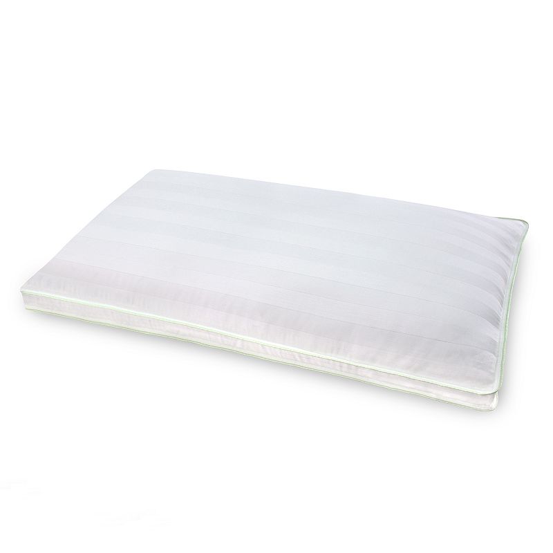 Restonic Adjustable ComfortCare Memory Foam & Fiber Pillow, White, King
