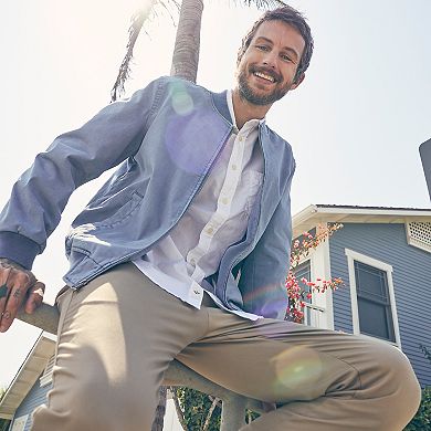 Men's Dockers® Signature Khaki Lux Slim-Fit Stretch Pants D1