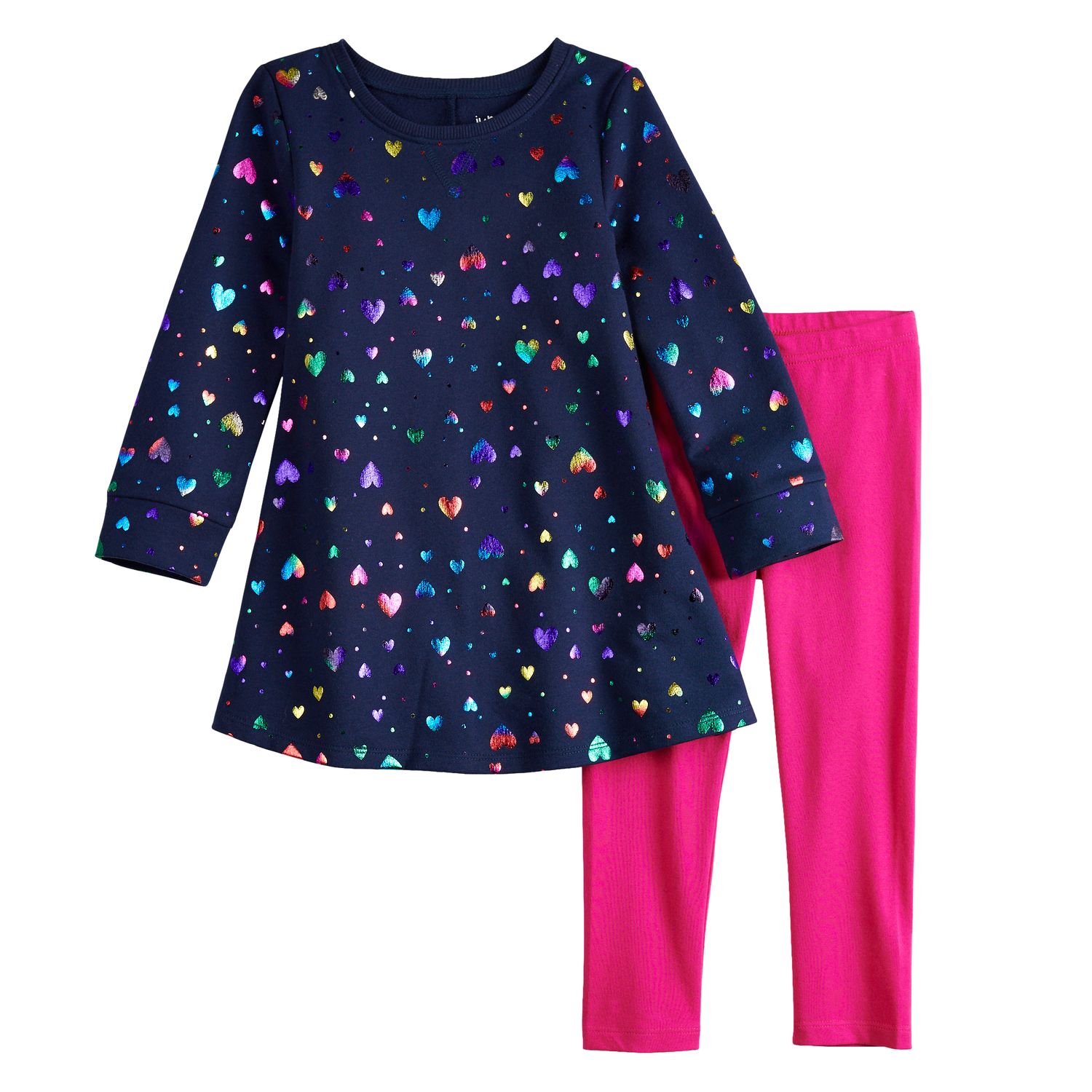 swing dress and leggings