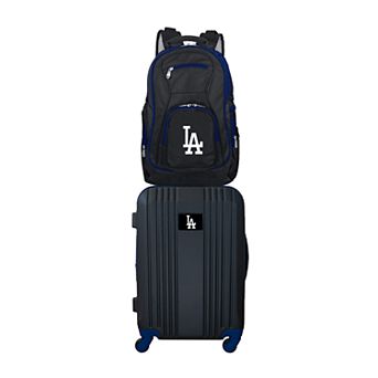 Los Angeles Dodgers Wheeled Carry-On Luggage & Backpack Set