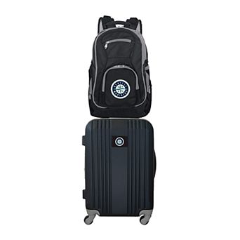 Seattle Mariners Wheeled Carry-On Luggage & Backpack Set