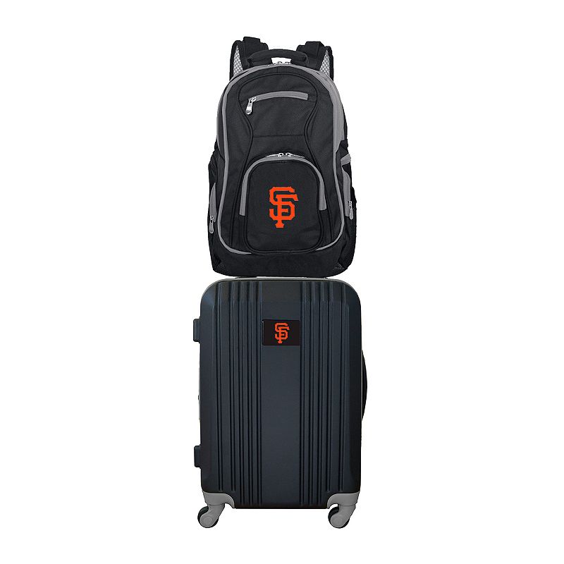 San Francisco Giants Wheeled Carry-On Luggage & Backpack Set, Oxford