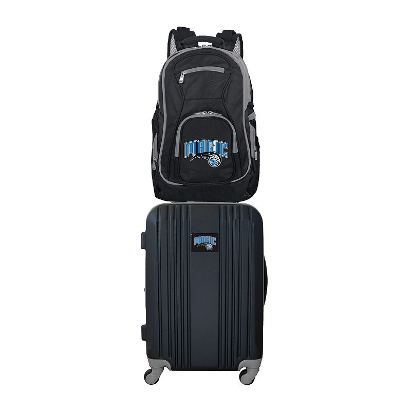 Orlando Magic Wheeled Carry-On Luggage & Backpack Set, Oxford