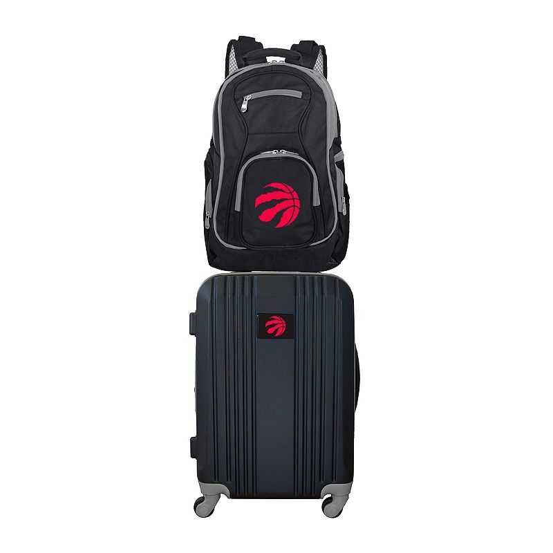 Toronto Raptors Wheeled Carry-On Luggage & Backpack Set, Oxford