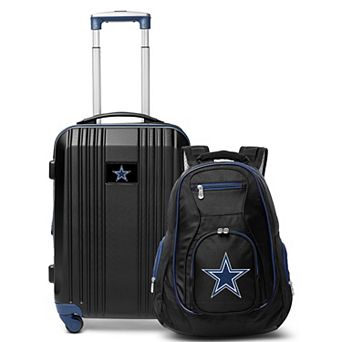 Dallas Cowboys Premium 2 pc Backpack and Carry-On Spinner Luggage Set