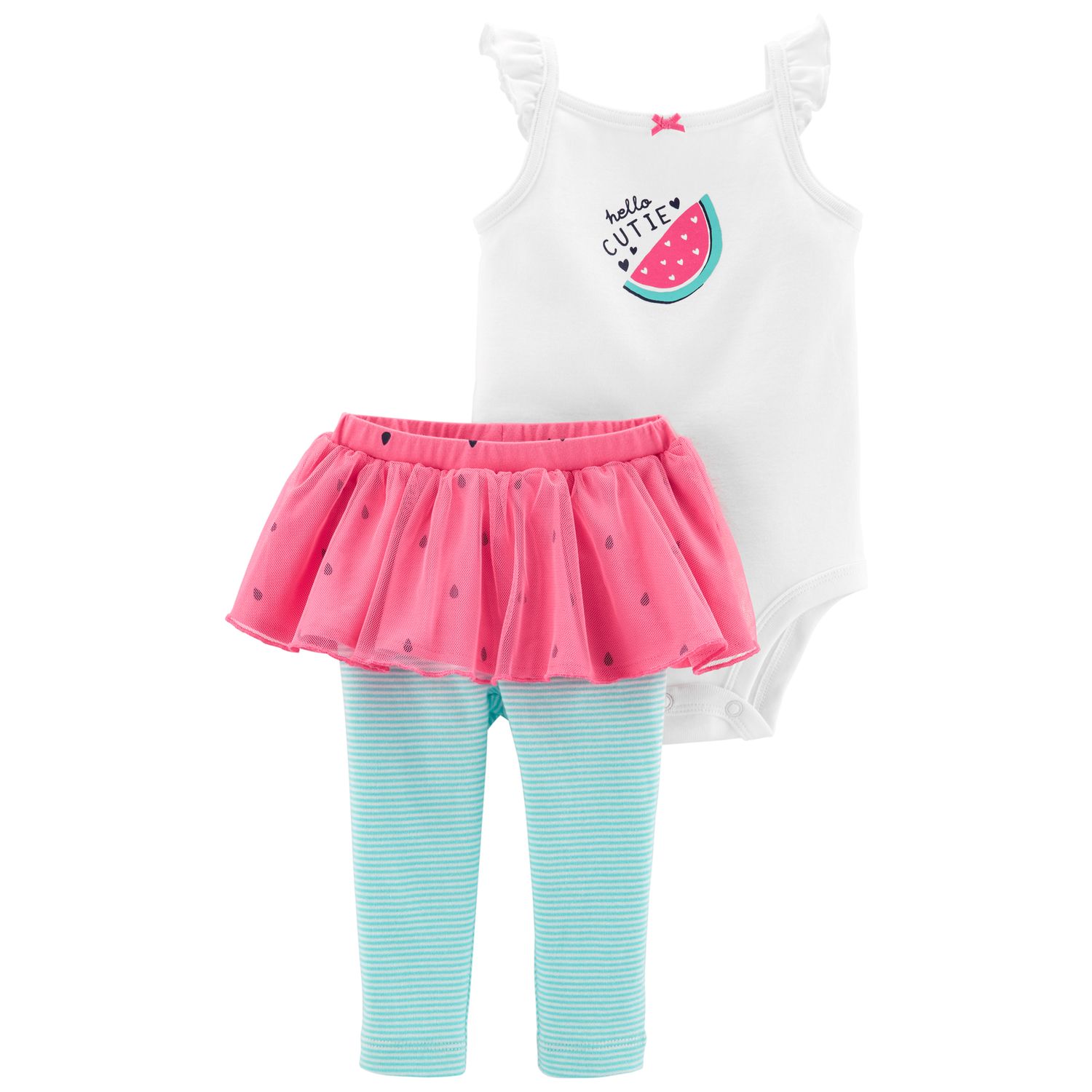 little girl watermelon outfit