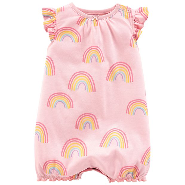 Baby rainbow romper sale