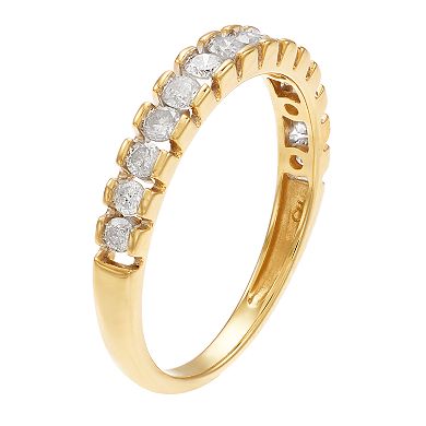 10k Gold 1/2 Carat T.W. Diamond Ring