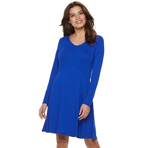 Women's Apt. 9® Scoopneck Fit & Flare Dress