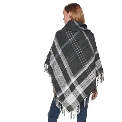 Women's Apt. 9® Shimmer Plaid Ruana