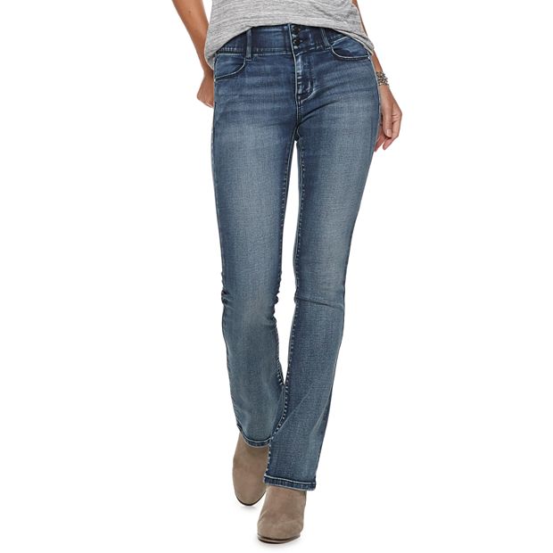 Petite Apt. 9® Tummy Control Ankle Jeans