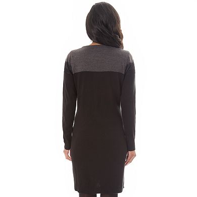 Women's Apt. 9® Lace Accent Sweaterdress