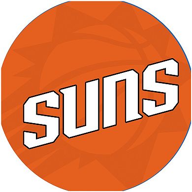 Phoenix Suns Padded Ribbed Black Bar Stool