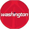 Washington Wizards Padded Ribbed Black Bar Stool