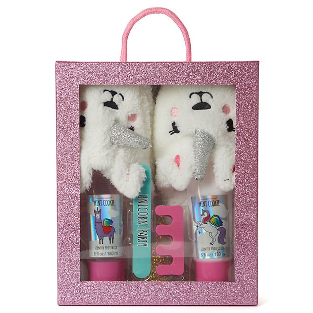 Unicorn on sale slippers kohls