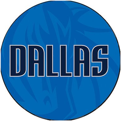 Dallas Mavericks Padded Ribbed Bar Stool