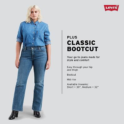 Plus Size Levi s Classic Bootcut Jeans