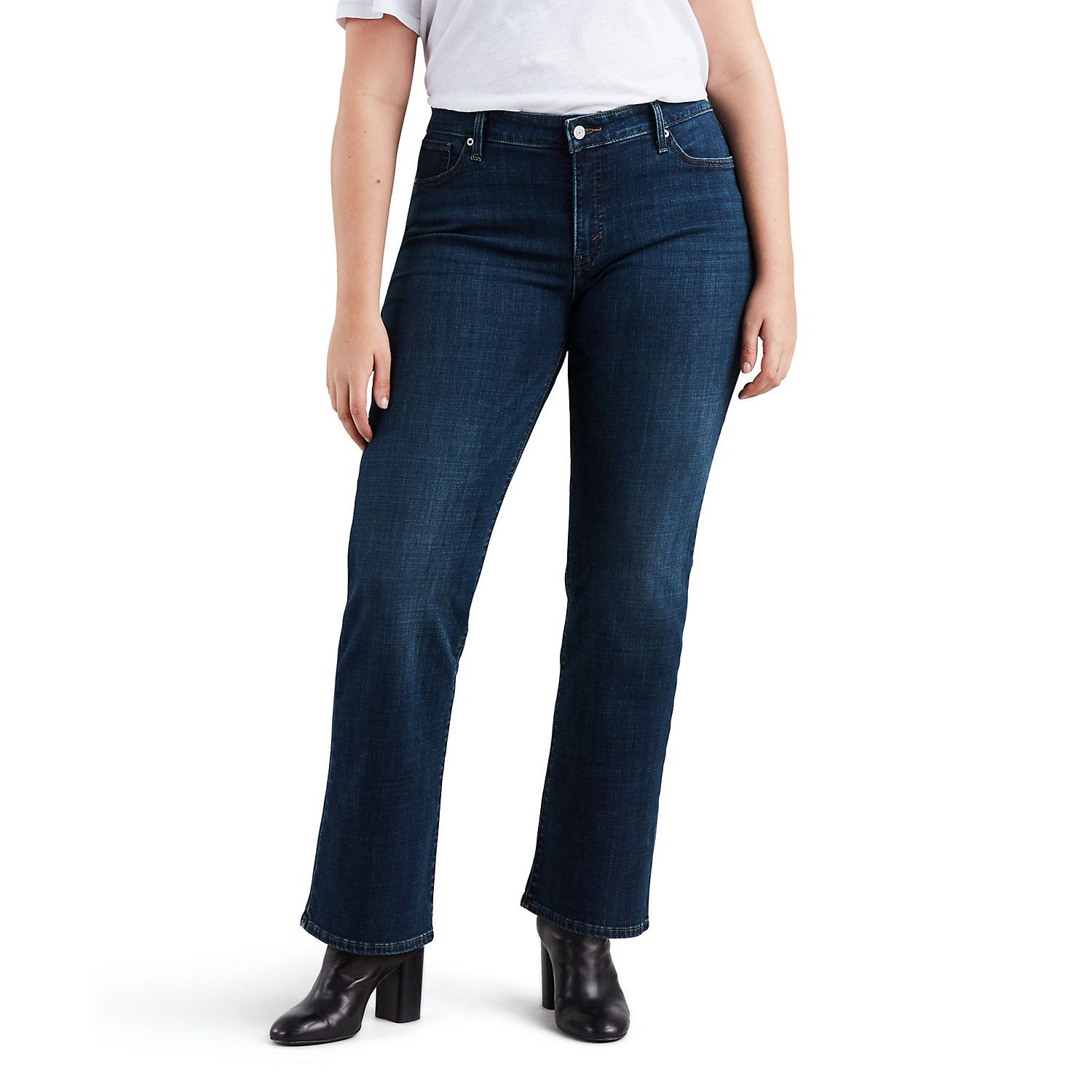 levi's 415 relaxed bootcut jeans plus