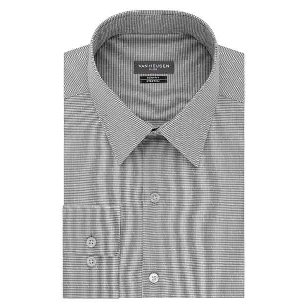 Van heusen flex collar hotsell slim fit