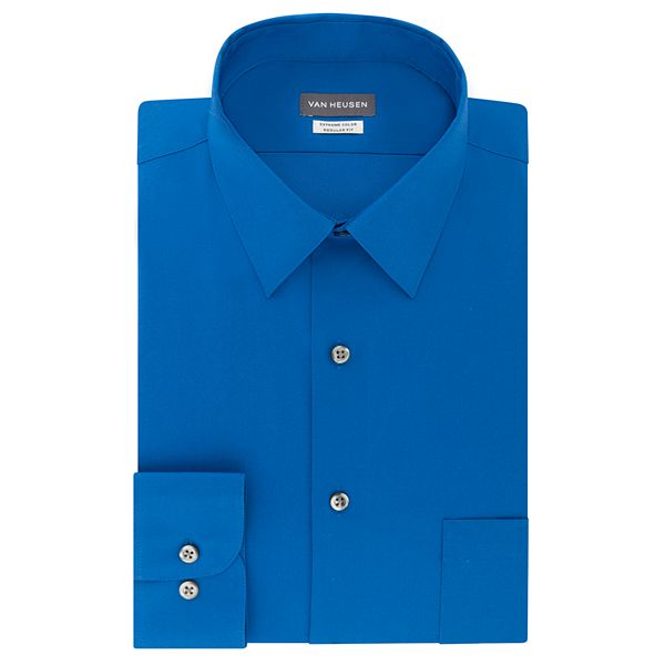 Men's Van Heusen Extreme Color Endurance Regular-Fit Dress Shirt