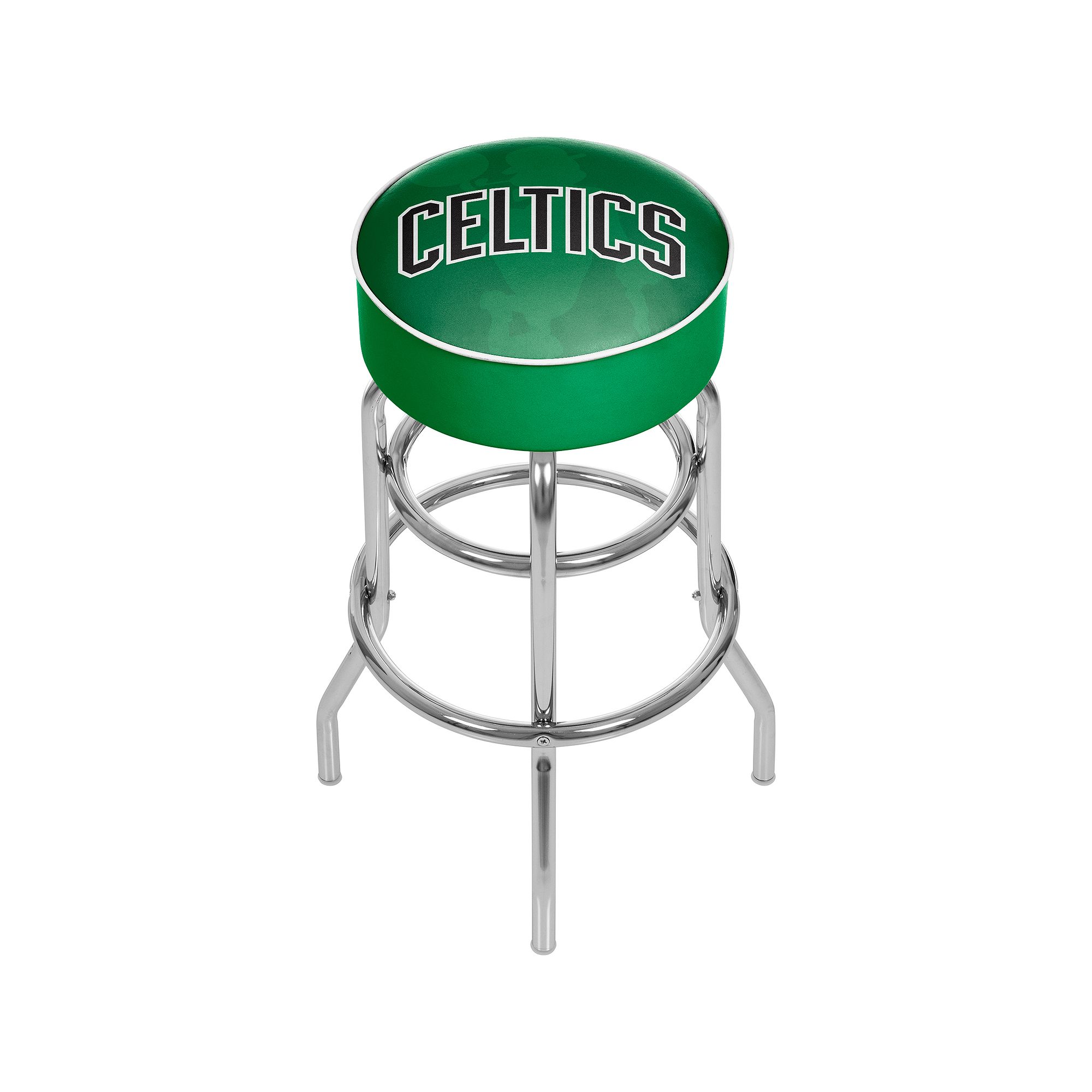 Boston Celtics Padded Swivel Bar Stool, Green