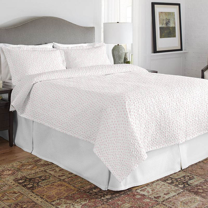 73535256 Pointehaven Print 200 Thread Count Percale Cotton  sku 73535256