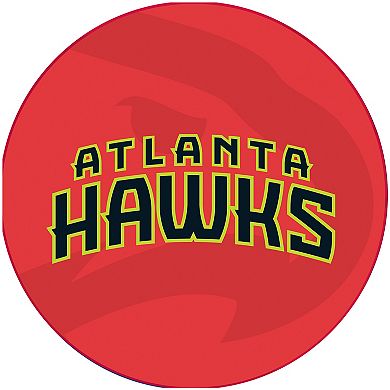 Atlanta Hawks Padded Swivel Bar Stool with Back