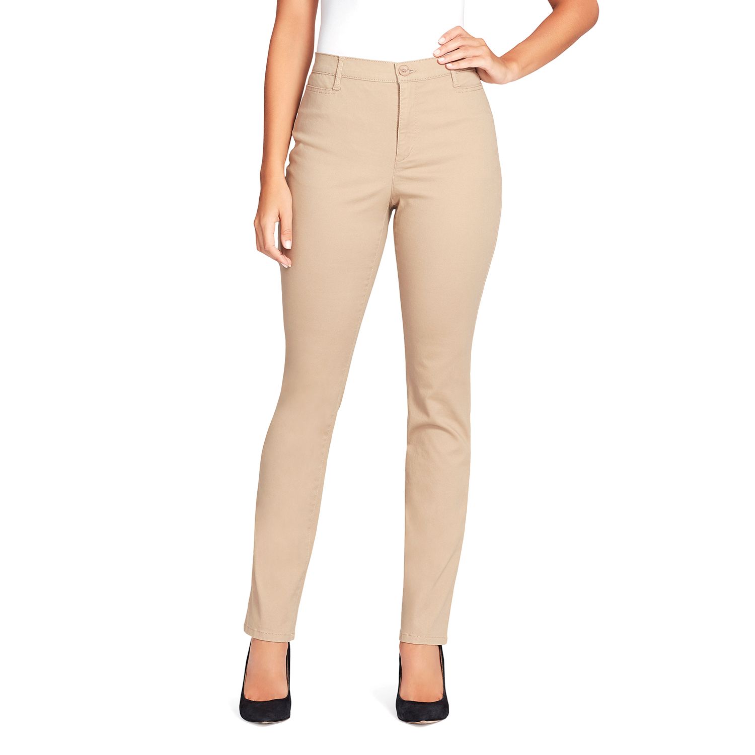 gloria vanderbilt sateen pants