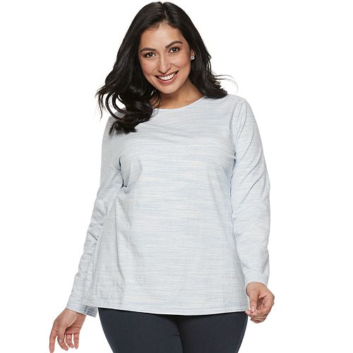 Plus Size Croft & Barrow® Classic Crewneck Tee