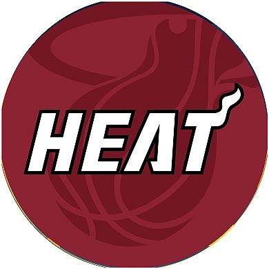 Miami Heat Padded Swivel Bar Stool with Back