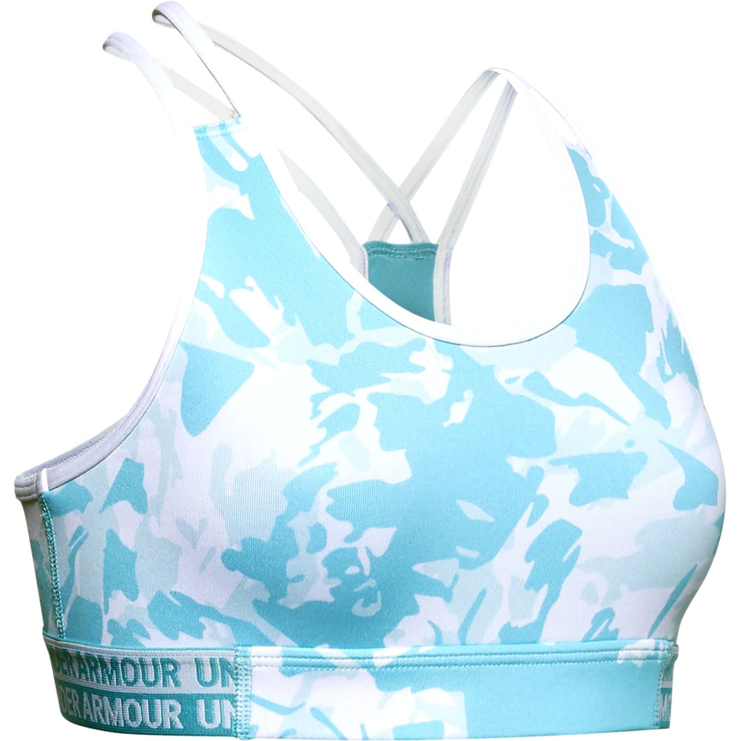 under armour blue sports bra