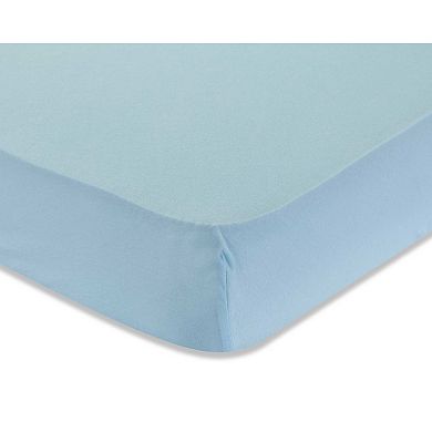 LA Baby Mint Fitted Crib Sheet 