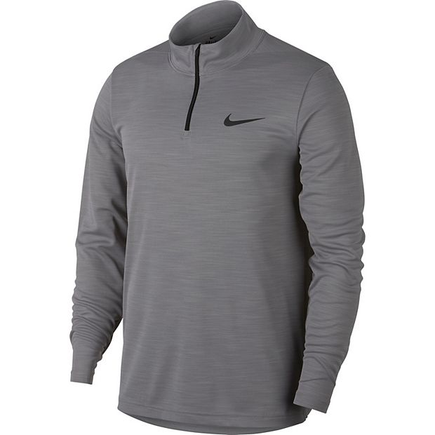 Nike pullover with zipper hot sale