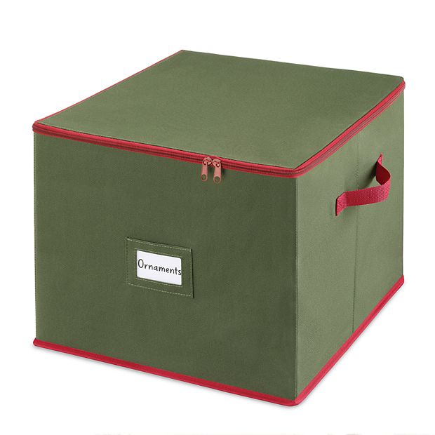 Whitmor Christmas Ornament Storage Box - Red, 1 ct - Baker's