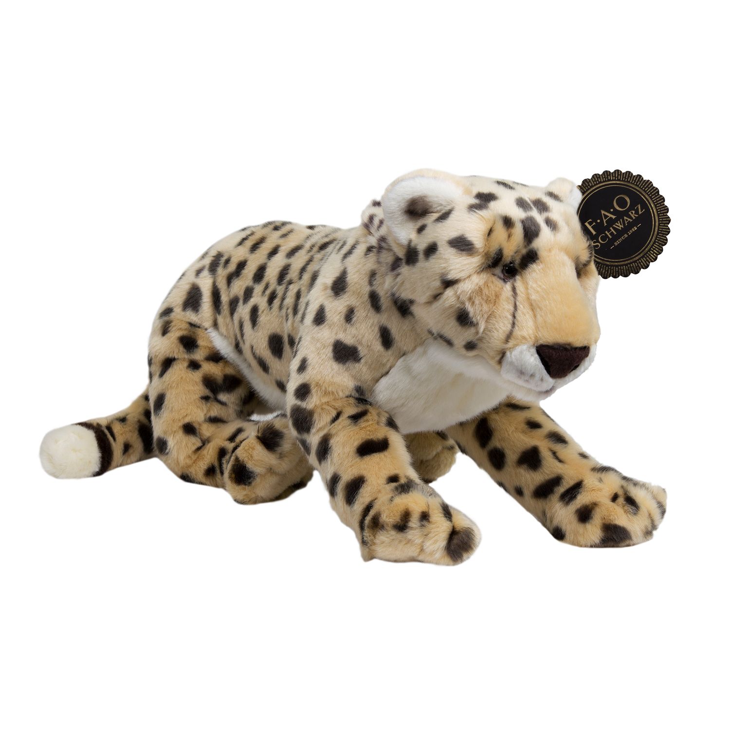 fao schwarz stuffed cheetah