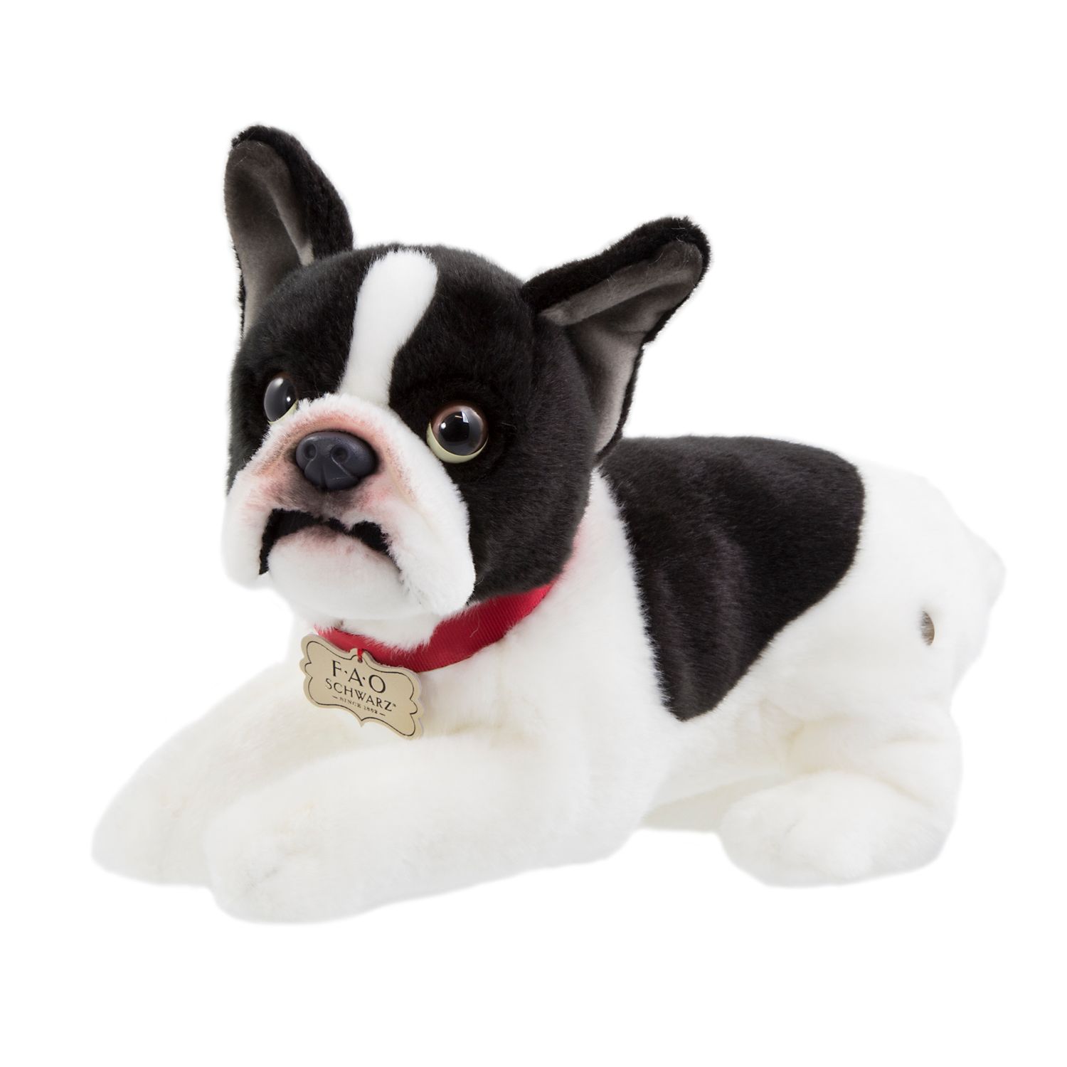 black french bulldog plush