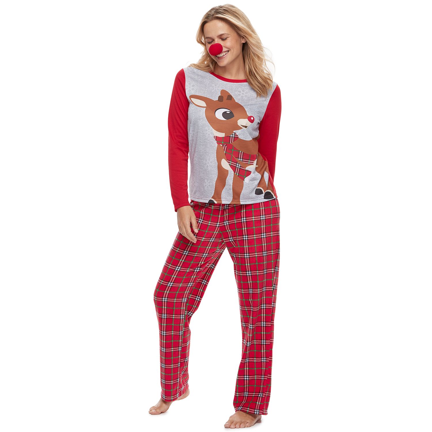 rudolph the red nosed reindeer pajama pants