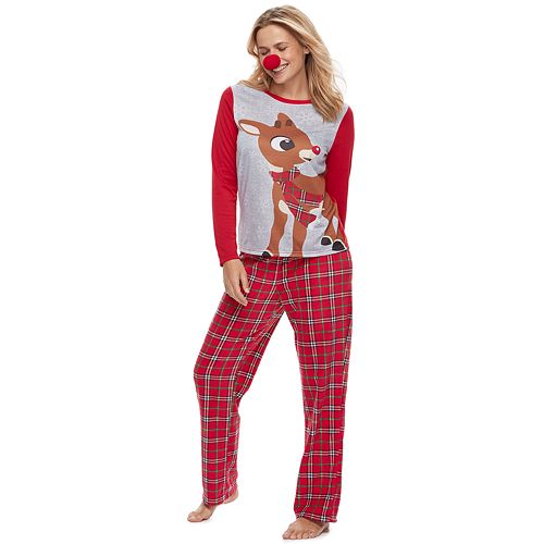 Women's Jammies For Your Families Rudolph the Red-Nosed Reindeer Sleep ...