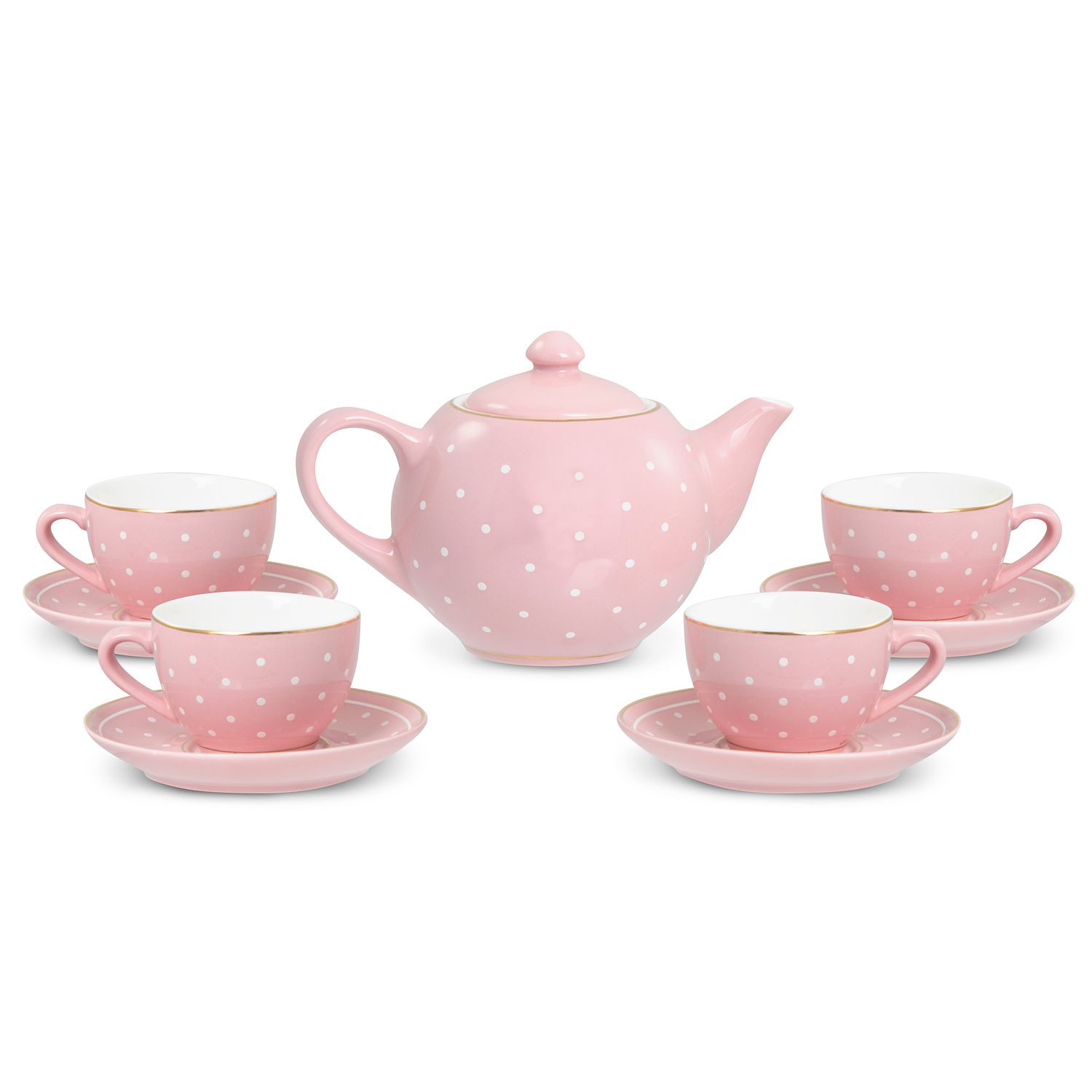 ceramic play tea set