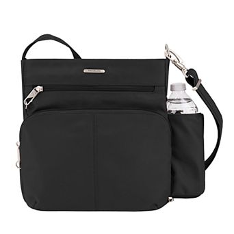 Travelon Anti-Theft Classic Crossbody Bag with Water Bottle Holder