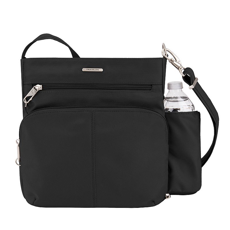 Travelon Anti-Theft Classic Crossbody Bag, Black