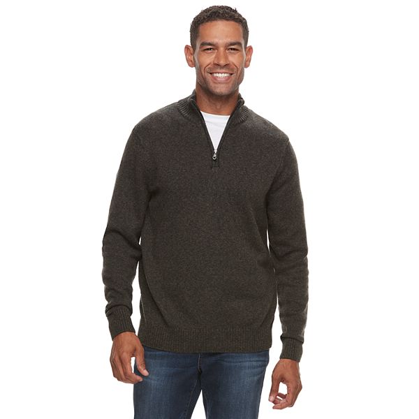 Men's Croft & Barrow® Quarter-Zip Sweater
