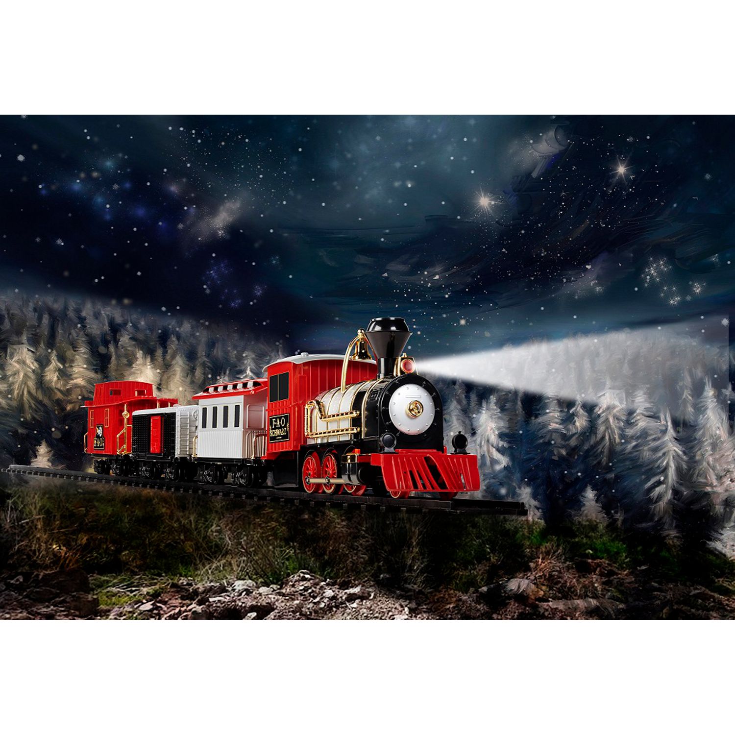 kohls fao schwarz train set