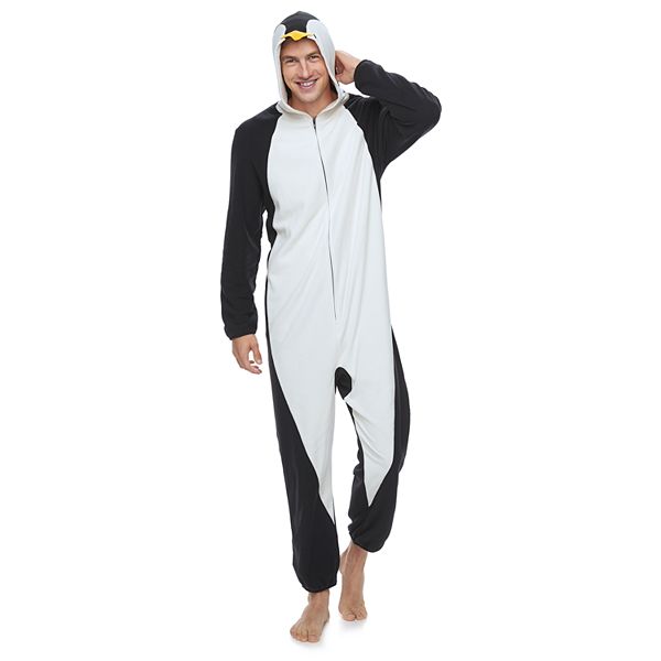 Men's Jammies For Your Families Penguin Family Pajamas Microfleece One ...