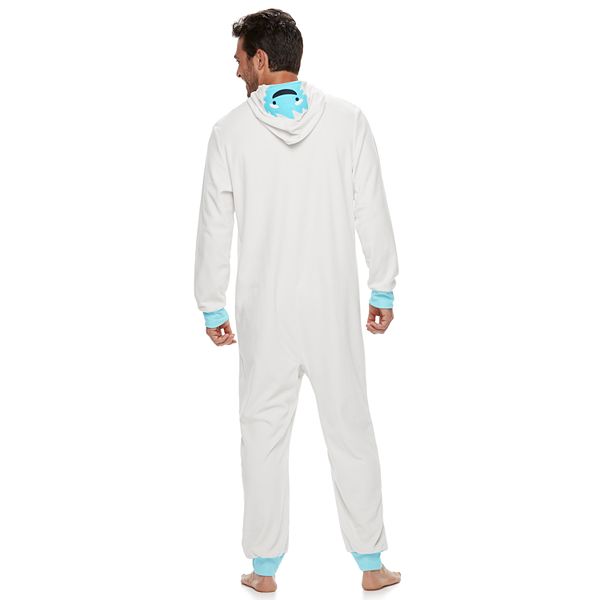 Men's Jammies For Your Families Yeti Microfleece One-Piece Pajamas
