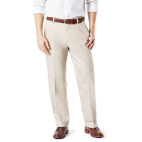 Men's Dockers® Relaxed-Fit Signature Khaki Lux Cotton Stretch Pants D4