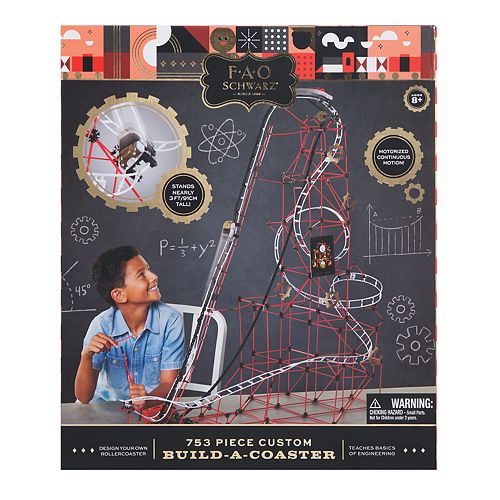 fao schwarz roller coaster build set