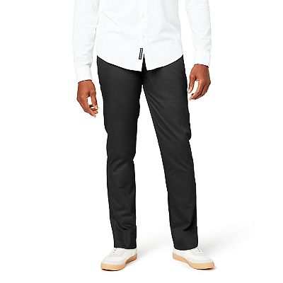 slim fit dress slacks True Athletic Fit Suit Pants in Black 38W 34L
