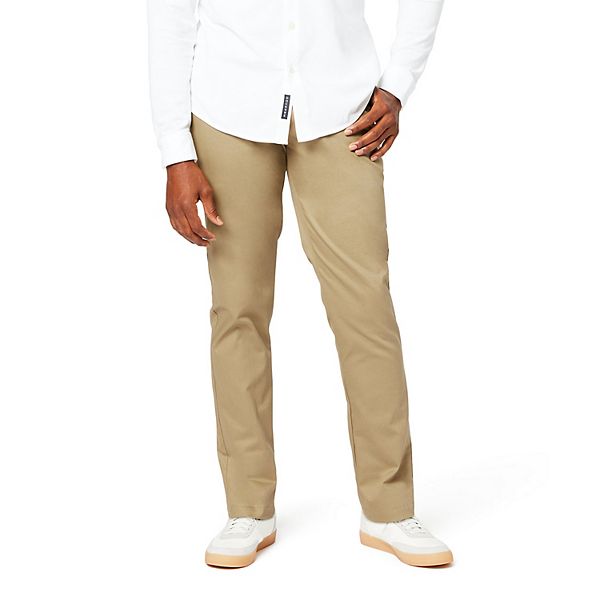 Dockers Men's Athletic Fit Signature Khaki Lux Cotton Stretch Pants